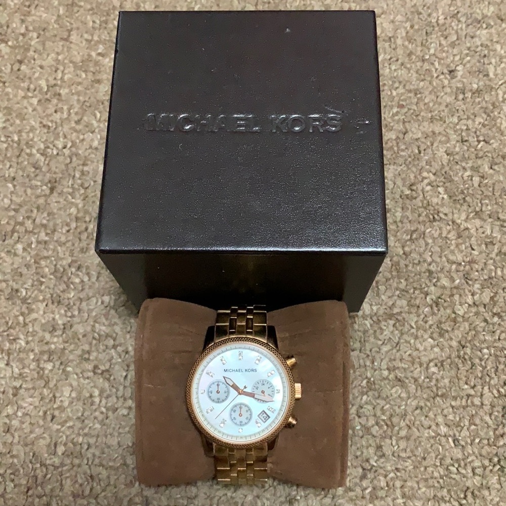 Michael Kors Watch in Rose Gold